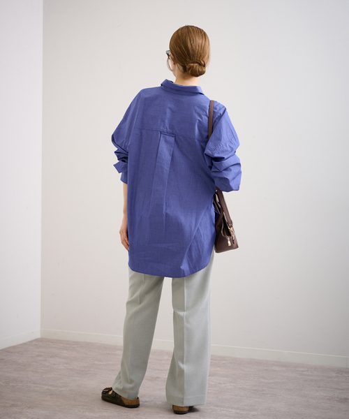 FRAMeWORK（フレームワーク）の「比翼オーバーシャツ（シャツ/ブラウス