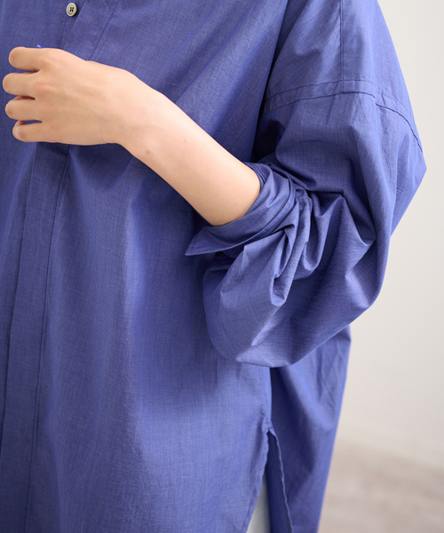 FRAMeWORK（フレームワーク）の「比翼オーバーシャツ（シャツ/ブラウス