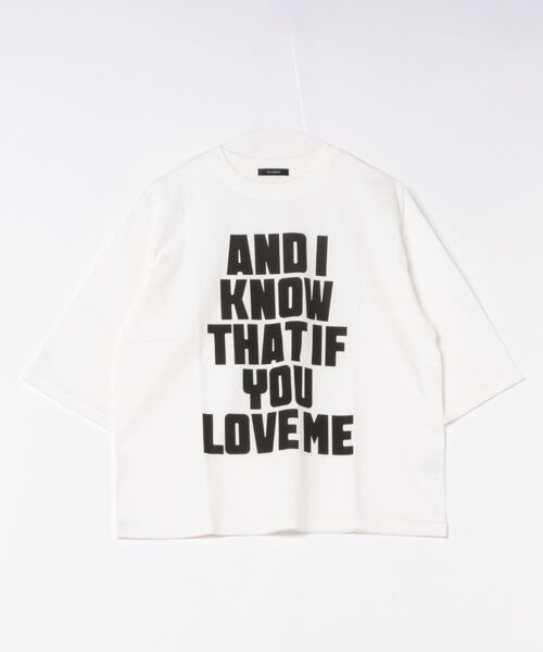 The rejoice(ザ リジョイス)の「8分袖ロゴTシャツ(Tシャツ/カットソー・レディース・カーキ/オフホワイト・FREE)」の21枚目の写真