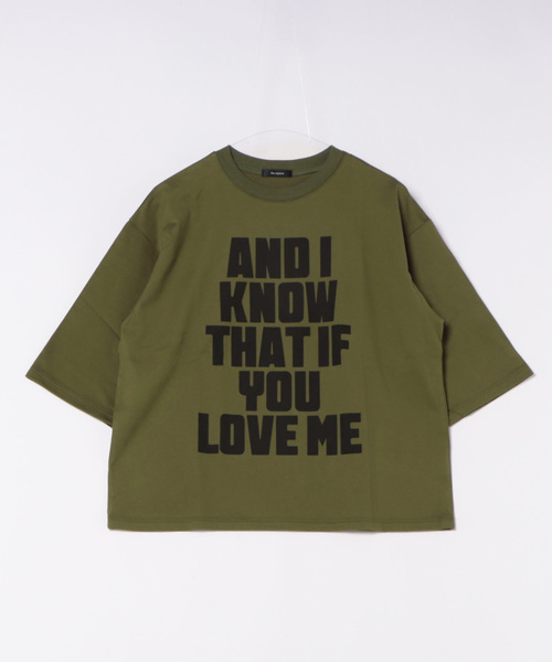 The rejoice(ザ リジョイス)の「8分袖ロゴTシャツ(Tシャツ/カットソー・レディース・カーキ/オフホワイト・FREE)」の22枚目の写真