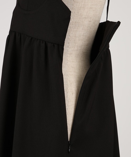 1chaku.（イッチャク）の「マキシキャミワンピース（ワンピース・レディース・ブラック/サンドベージュ/チャコールグレー/ブルー/セージグリーン/ブルーグレー/ダークベージュ/サンドグレー・マルチサイズ）」の17枚目の写真