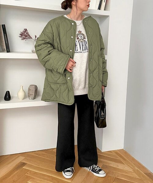 キルティングリバーシブルファーコート《WEB限定カラーあり》（その他