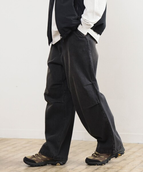 B:MING by BEAMS（ビーミングバイビームス）の「デニム ミリタリー オーバー パンツ（デニムパンツ・メンズ・ブラック/インディゴブルー・SMALL/MEDIUM/LARGE/X-LARGE）」の8枚目の写真
