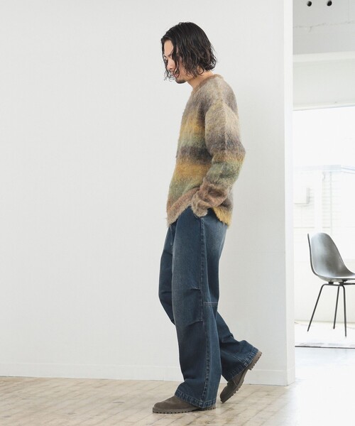 B:MING by BEAMS（ビーミングバイビームス）の「デニム ミリタリー オーバー パンツ（デニムパンツ・メンズ・ブラック/インディゴブルー・SMALL/MEDIUM/LARGE/X-LARGE）」の11枚目の写真