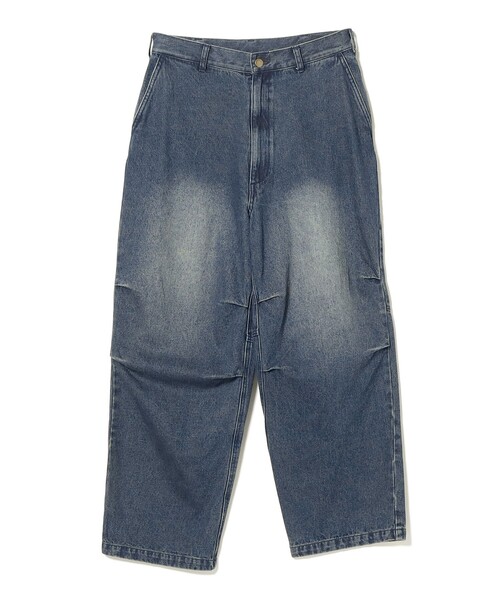 B:MING by BEAMS（ビーミングバイビームス）の「デニム ミリタリー オーバー パンツ（デニムパンツ・メンズ・ブラック/インディゴブルー・SMALL/MEDIUM/LARGE/X-LARGE）」の19枚目の写真