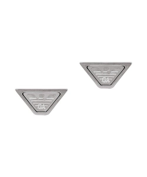 EMPORIO ARMANI(エンポリオアルマーニ)の「エンポリオ・アルマーニ アクセサリー メンズ ピアス EGS3130040(ピアス(両耳用)・メンズ・Silver・FREE)」の1枚目の写真
