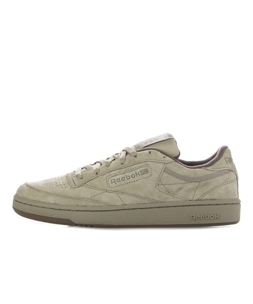 Reebok(リーボック)の「CLUB C 85 100201183(スニーカー・メンズ・ブラウン・23.0cm/23.5cm/24.0cm/24.5cm/25.0cm/25.5cm/26.5cm/27.0cm/27.5cm/28.0cm/28.5cm/29.0cm/22.5cm/26.0cm/30.0cm)」の1枚目の写真