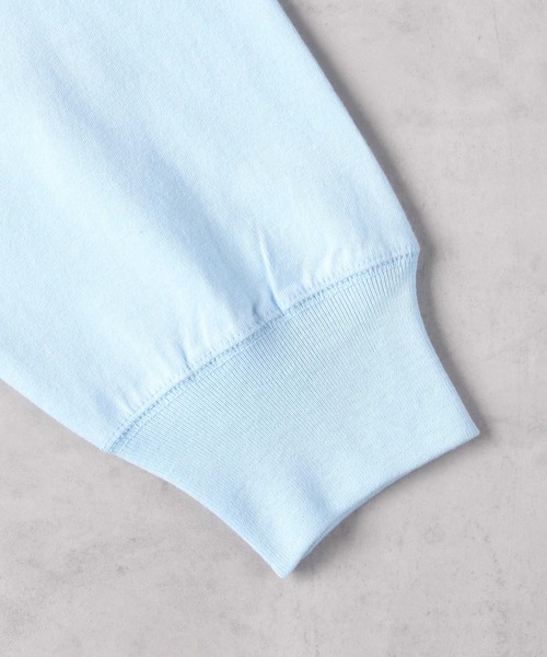 Right-on（ライトオン）の「【Healthknit】天竺長袖クルーネックＴ（Tシャツ/カットソー・レディース・イエロー/ブラック/サックスブルー/ホワイト・S/M/L）」の7枚目の写真