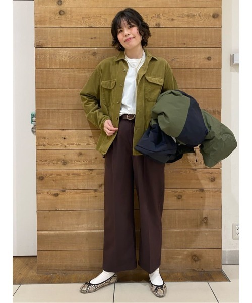 Right-on（ライトオン）の「【Healthknit】天竺長袖クルーネックＴ（Tシャツ/カットソー・レディース・イエロー/ブラック/サックスブルー/ホワイト・S/M/L）」の11枚目の写真