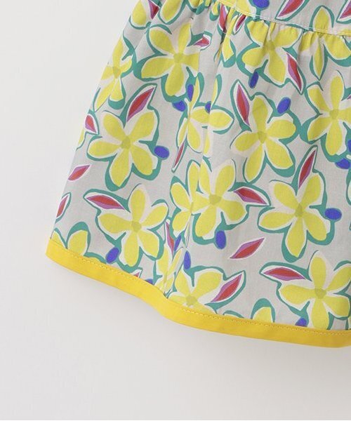 Love&Peace&Money（ラブアンドピースアンドマネー）の「【人気商品再入荷】【直営店で取り扱い無し】花柄ドッキングワンピース（ワンピース・キッズ・キナリ/ネイビー・80ｃｍ/90cm/100cm/110cm/120cm/130cm）」の5枚目の写真