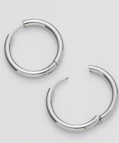 ciite' surgical stainless（シーテサージカルステンレス）の「【 金属アレルギー対応 】 シンプルフープピアス サージカルステンレス   (両耳用)（ピアス（両耳用）・レディース・シルバー/ゴールド/ピンクゴールド・FREE）」の11枚目の写真