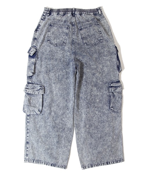 GALLIS ADDICTION(ガリスアディクション)の「GA DENIM PARACHUTE CARGO PANTS(カーゴパンツ・メンズ・ブラック系/その他/ブラック/ライトグレー/インディゴブルー・S/M/L)」の17枚目の写真