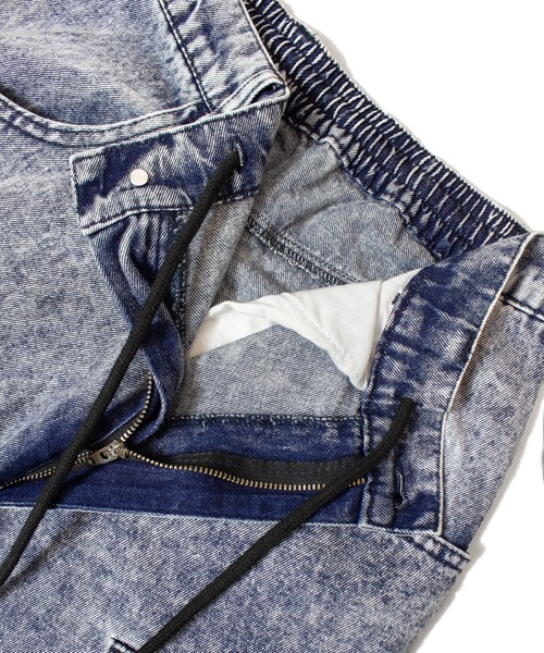 GALLIS ADDICTION(ガリスアディクション)の「GA DENIM PARACHUTE CARGO PANTS(カーゴパンツ・メンズ・ブラック系/その他/ブラック/ライトグレー/インディゴブルー・S/M/L)」の20枚目の写真