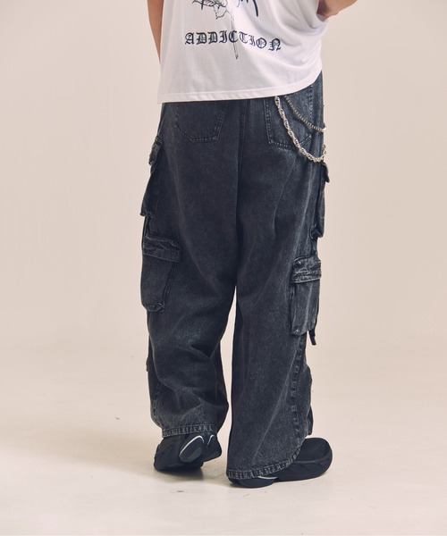 GA DENIM PARACHUTE CARGO PANTS（カーゴパンツ）｜GALLIS