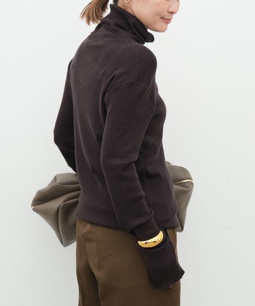 専用★定番★ドゥーズィエムクラス　ribタートル　キャメル、ブラック 追加 rib タートル（Tシャツ／カットソー）｜Deuxieme Classe