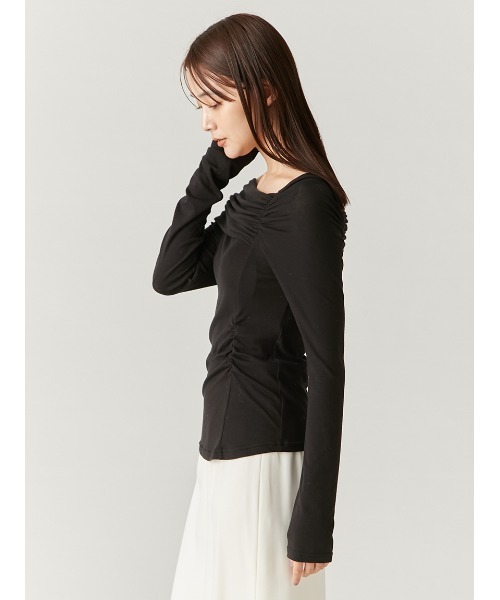 FRAY I.D｜2wayアシメオフショルフライスカットソー | Rakuten