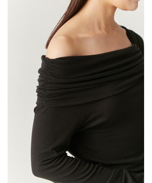 FRAY I.D（フレイアイディー）の「2wayアシメオフショルフライス