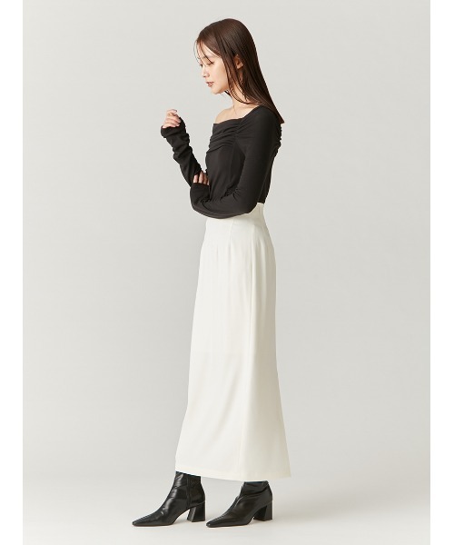 2wayアシメオフショルフライスカットソー 2wayアシメオフショルフライスカットソー（カットソー/Tシャツ