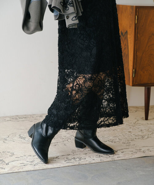 セール】【前後2WAY/低身長サイズ】モールレースワンピース