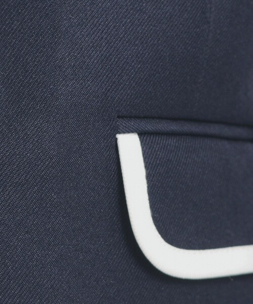 PINK-latte（ピンクラテ）の「【オケージョン・フォーマル】パイピング ジャケット（テーラードジャケット・キッズ・ベージュ/グレー/ネイビー・02/16/15 ）」の20枚目の写真