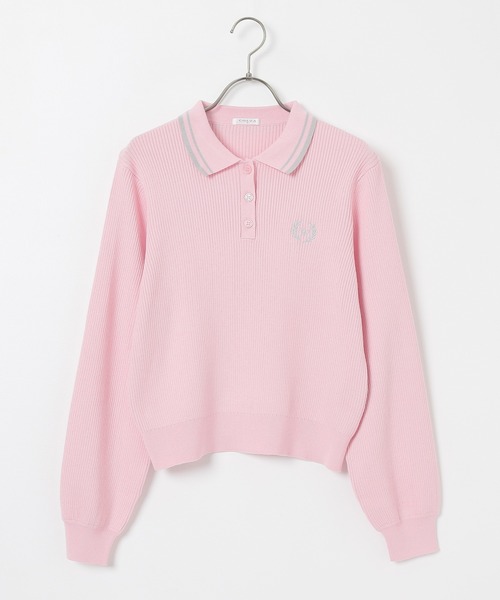 セール】衿付ニットトップス（ポロシャツ）｜Honeys（ハニーズ）の