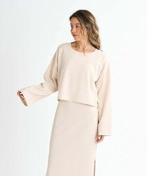 ROXY(���L�V�[)��COASTAL ESCAPE L/S/���L�V�[�V���[�g�䑳���C�h�V���G�b�g��������T(T�V���c/�J�b�g�\�[)