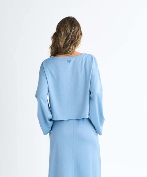 ROXY（ロキシー）の「COASTAL ESCAPE L/S/ロキシーショート丈袖ワイドシルエット長袖ロンT（Tシャツ/カットソー・レディース・ブラック系その他/グリーン/ベージュ/ブラック・MEDIUM/SMALL/LARGE）」の11枚目の写真