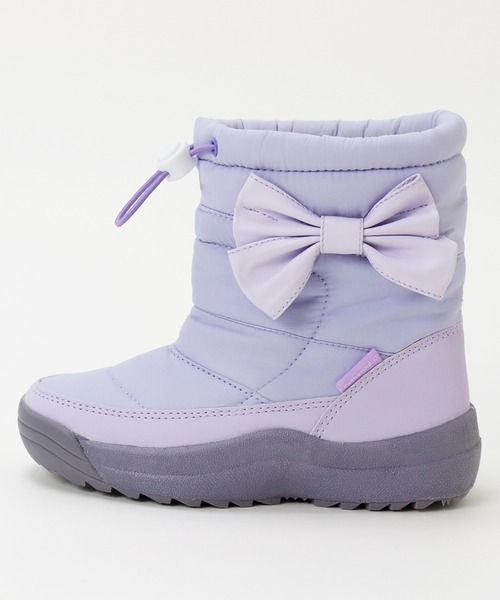 Catherine Cottage（キャサリンコテージ）の「収納式スパイク付きスノーブーツ（ブーツ・キッズ・ライラック/グレー/ネイビー・22/21/20/19/18/17/24/23）」の9枚目の写真