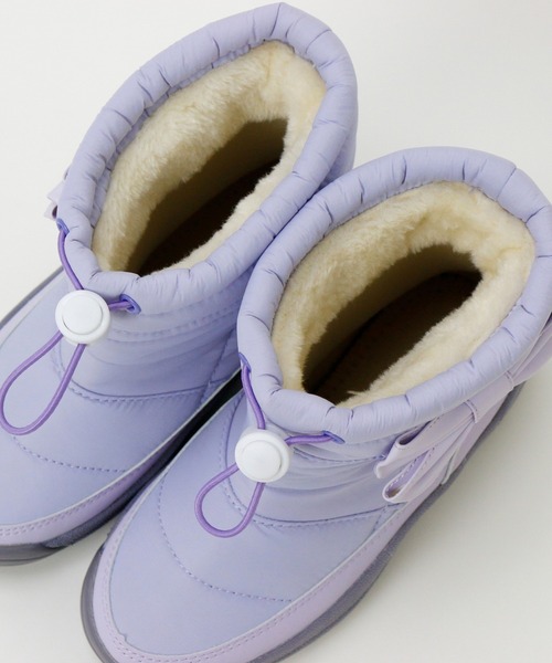 Catherine Cottage（キャサリンコテージ）の「収納式スパイク付きスノーブーツ（ブーツ・キッズ・ライラック/グレー/ネイビー・22/21/20/19/18/17/24/23）」の7枚目の写真