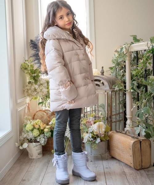 Catherine Cottage（キャサリンコテージ）の「収納式スパイク付きスノーブーツ（ブーツ・キッズ・ライラック/グレー/ネイビー・22/21/20/19/18/17/24/23）」の12枚目の写真