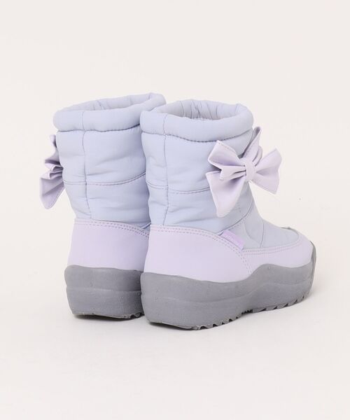 Catherine Cottage（キャサリンコテージ）の「収納式スパイク付きスノーブーツ（ブーツ・キッズ・ライラック/グレー/ネイビー・22/21/20/19/18/17/24/23）」の16枚目の写真