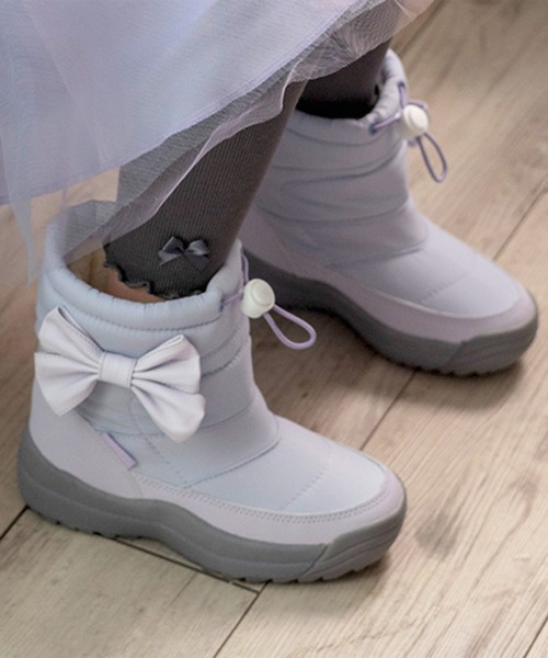 Catherine Cottage（キャサリンコテージ）の「収納式スパイク付きスノーブーツ（ブーツ・キッズ・ライラック/グレー/ネイビー・22/21/20/19/18/17/24/23）」の20枚目の写真