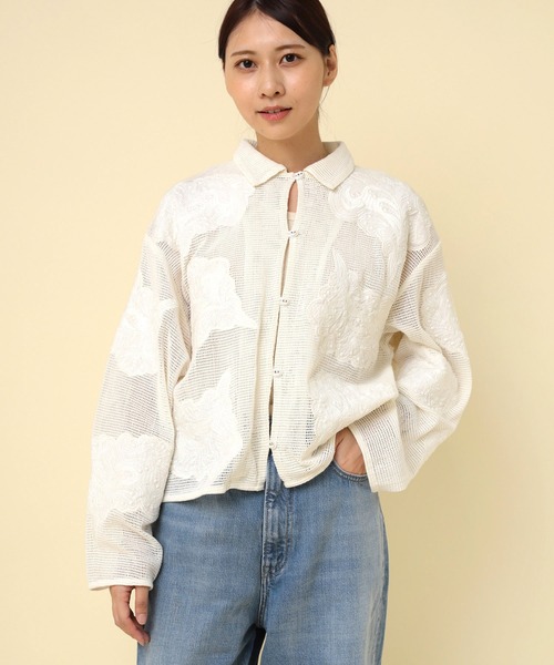 RNA-N（アールエヌエーエヌ）の「J2132 インド刺繍メッシュレース