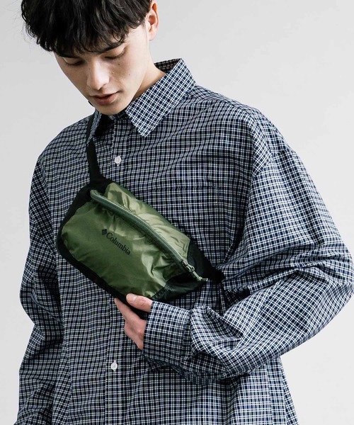 Columbia(コロンビア)の「Columbia コロンビア LIGHT WEIGHT PACKABLE HIPPACK パッカブルボディバッグ ヒップパック(ボディバッグ/ウエストポーチ・メンズ・ブラック/オリーブ・FREE)」の10枚目の写真