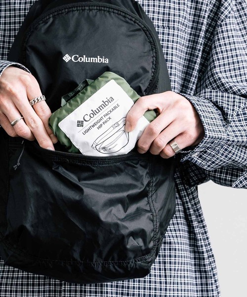 Columbia(コロンビア)の「Columbia コロンビア LIGHT WEIGHT PACKABLE HIPPACK パッカブルボディバッグ ヒップパック(ボディバッグ/ウエストポーチ・メンズ・ブラック/オリーブ・FREE)」の11枚目の写真