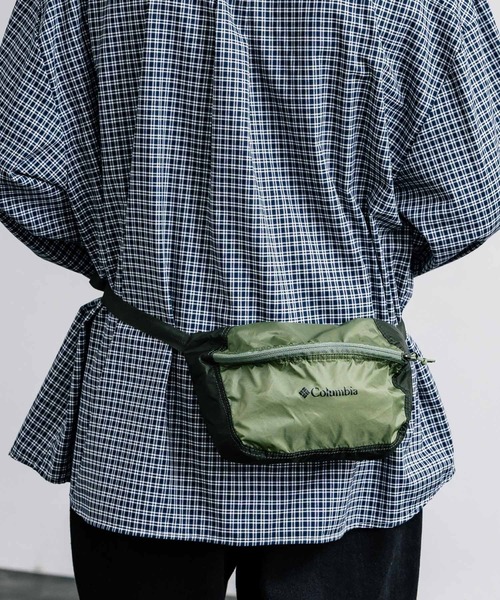 Columbia(コロンビア)の「Columbia コロンビア LIGHT WEIGHT PACKABLE HIPPACK パッカブルボディバッグ ヒップパック(ボディバッグ/ウエストポーチ・メンズ・ブラック/オリーブ・FREE)」の12枚目の写真
