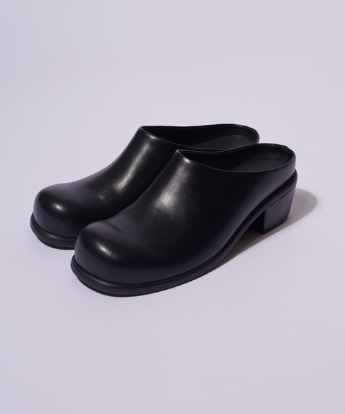 Lui's（ルイス）の「ワイドトゥーミュール（その他シューズ・メンズ・ブラック・43/42/41）」の9枚目の写真