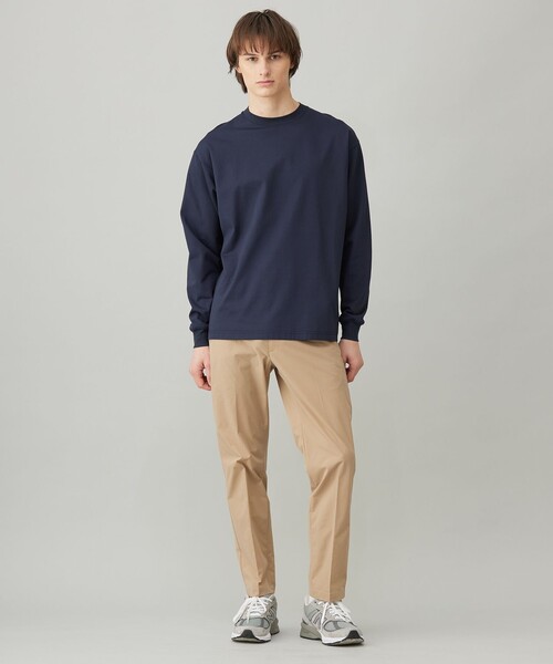 UNFILO(アンフィーロ)の「スマート ストレッチ ロングスリーブTEE(Tシャツ/カットソー・メンズ・ブラック系/グレー系1/ブラック系1/グレー系/ホワイト系/ネイビー系・X-LARGE/SMALL/MEDIUM/LARGE)」の22枚目の写真