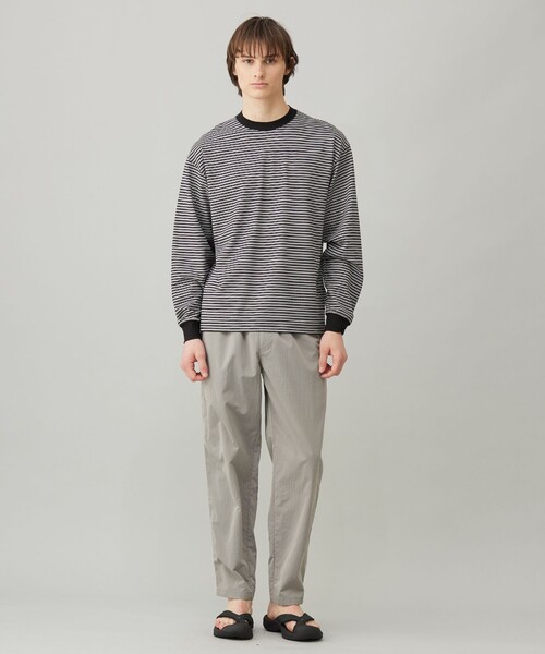 UNFILO(アンフィーロ)の「スマート ストレッチ ロングスリーブTEE(Tシャツ/カットソー・メンズ・ブラック系/グレー系1/ブラック系1/グレー系/ホワイト系/ネイビー系・X-LARGE/SMALL/MEDIUM/LARGE)」の19枚目の写真
