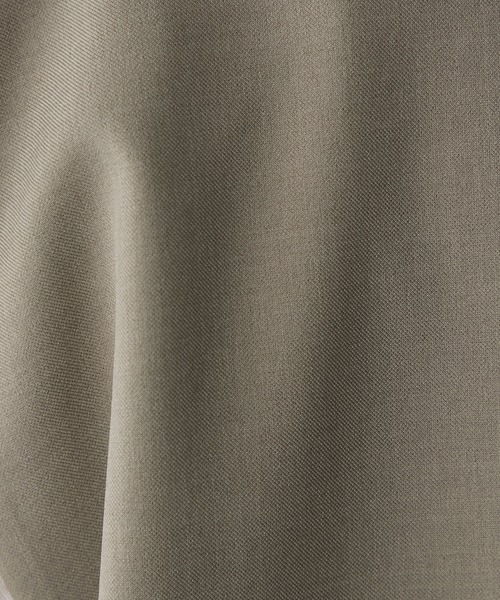 forksy.（フォルクシー）の「【forksy.】【オケージョン対応】ファスナー付きベスト＆シルエットが選べる パンツセット（パンツドレス・レディース・グレー/ブラック/ネイビー・36S/38S/36W/38W）」の8枚目の写真