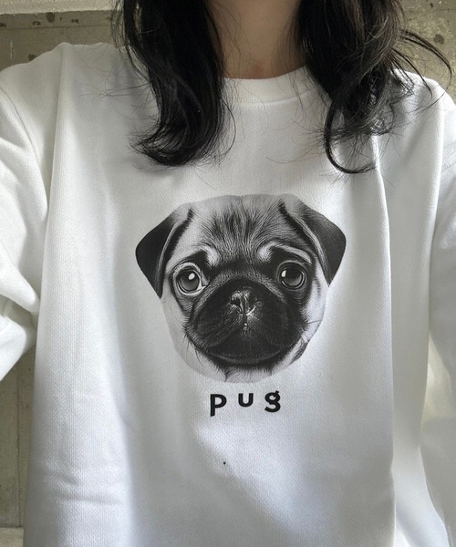 merrylatte（メリーラテ）の「【軽量】アニマルプリントスウェット トレーナー（スウェット・レディース・A/B/C/D/E/F/G・LARGE/SMALL/X-SMALL/X-LARGE）」の4枚目の写真