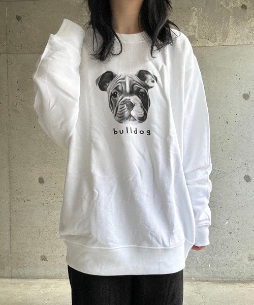 merrylatte（メリーラテ）の「【軽量】アニマルプリントスウェット トレーナー（スウェット・レディース・A/B/C/D/E/F/G・LARGE/SMALL/X-SMALL/X-LARGE）」の6枚目の写真