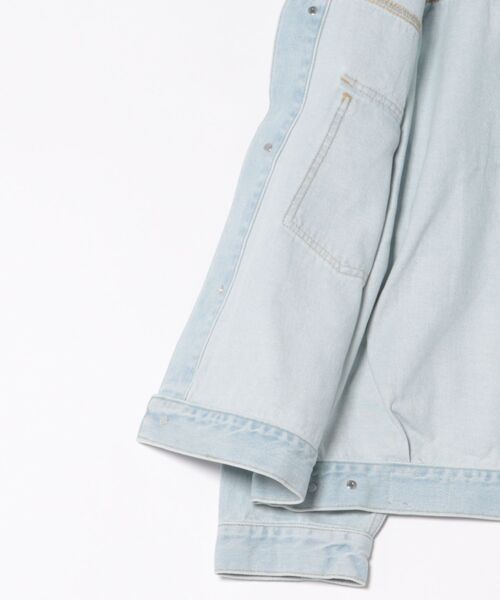 BILLABONG(ビラボン)の「BILLABONG/ビラボン デニムジャケット BF013-752(デニムジャケット・レディース・ライトブルー・L/M)」の6枚目の写真