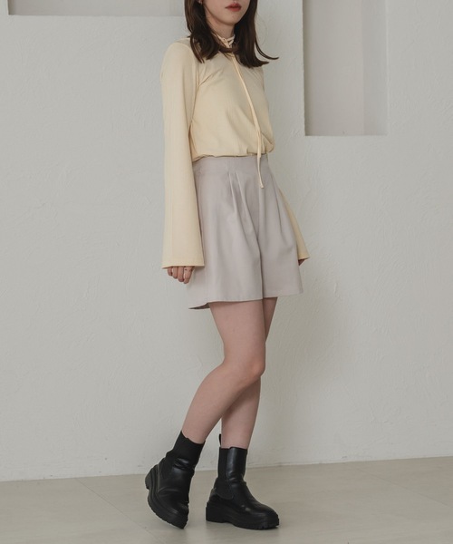 【関税込み】Victoria Beckham ショートパンツ B:MING by BEAMS（ビーミング by ビームス）前後 2WAY ショート