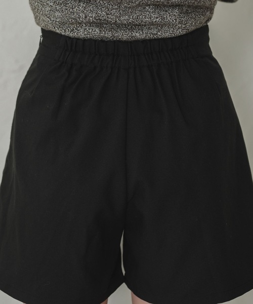セール】タックハイウエストショートパンツ（その他パンツ）｜raffime