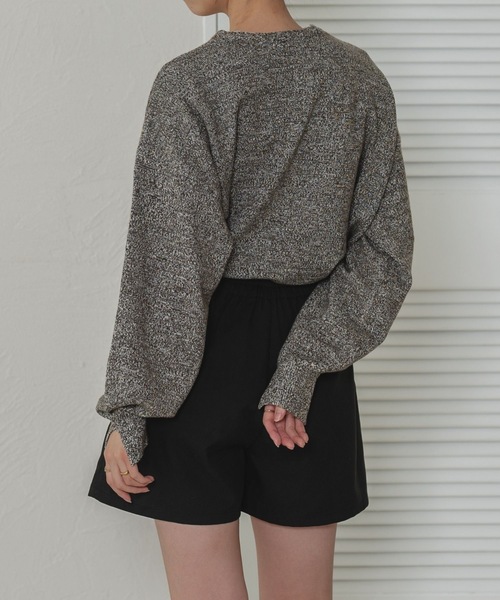 raffime(ラフィミー)の「【Raffime】タックハイウエストショートパンツ(その他パンツ・レディース・アイボリー/ブラック/グレー・フリー)」の21枚目の写真