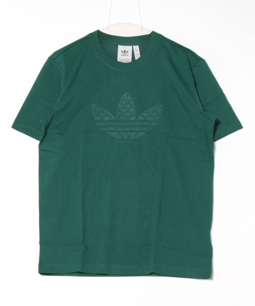 【adidas】アディダス M MONOGRAM TEE COLLEGIATEGREEN 国内発送 セール】ADIDAS ウェア アディダス M MONOGRAM TEE ショート
