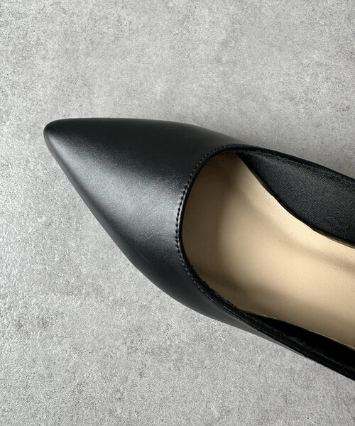 Chez toi（シェトワ）の「メリージューンフラットシューズ（パンプス・レディース・シルバー/ブラック・SMALL/MEDIUM/LARGE）」の11枚目の写真
