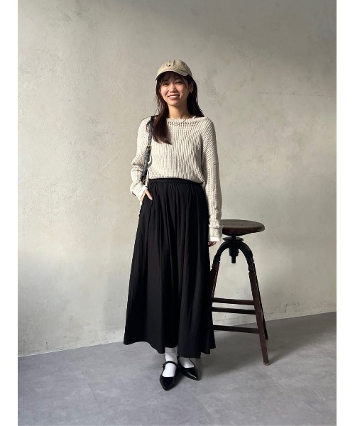 Chez toi（シェトワ）の「メリージューンフラットシューズ（パンプス・レディース・シルバー/ブラック・SMALL/MEDIUM/LARGE）」の22枚目の写真