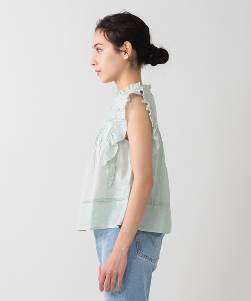 Levi's(リーバイス)の「Levi's/リーバイス ブラウス タンクトップ(シャツ/ブラウス・レディース・グリーン・XS/M/S)」の2枚目の写真
